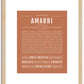 Amarri | Name Art Print