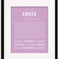 Frame Options | Lilac | Black Frame, Matted