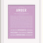 Frame Options | Lilac | White Frame, Matted