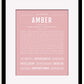 Frame Options | Dusty Rose | Black Frame, Matted