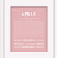 Frame Options | Dusty Rose | White Frame, Matted