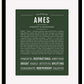 Frame Options | Deep Forest | Black Frame, Matted