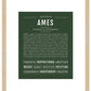 Frame Options | Deep Forest | Maple Frame, Matted