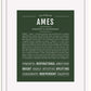 Frame Options | Deep Forest | White Frame, Matted
