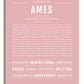Frame Options | Dusty Rose | No Frame