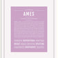 Frame Options | Lilac | White Frame, Matted