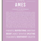 Frame Options | Lilac | No Frame