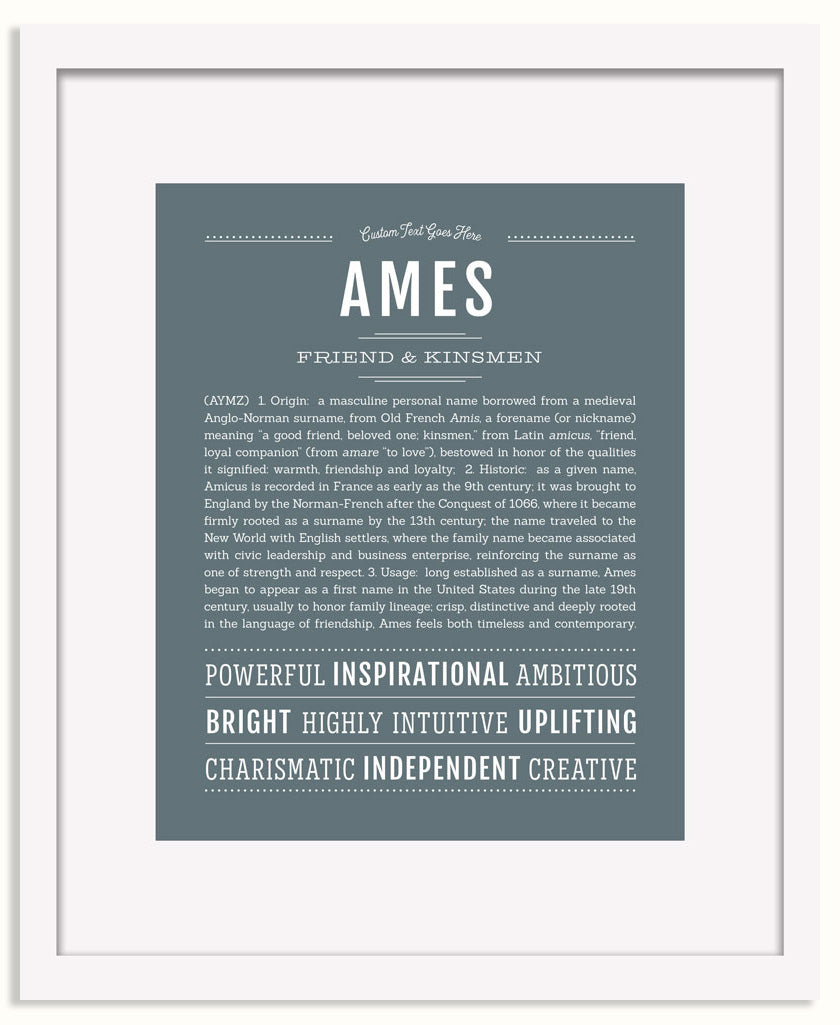 Frame Options | Night Rendezvous | White Frame, Matted