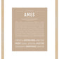 Frame Options | Tan | Maple Frame, Matted