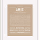 Frame Options | Tan | White Frame, Matted