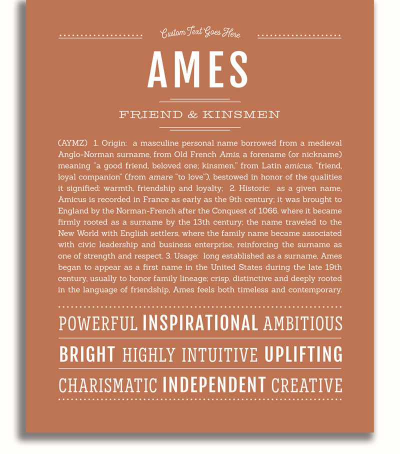 Frame Options | Terra Cotta | No Frame