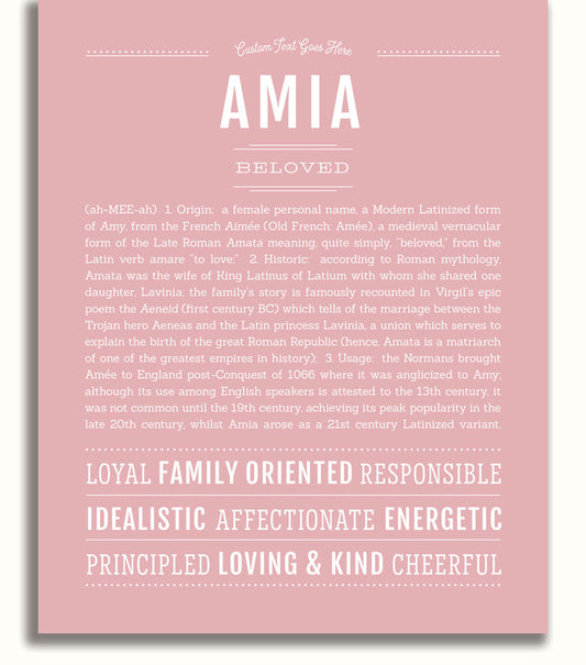 Frame Options | Dusty Rose | No Frame