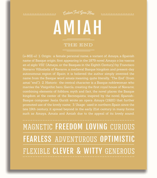 Frame Options | Matte Gold | No Frame