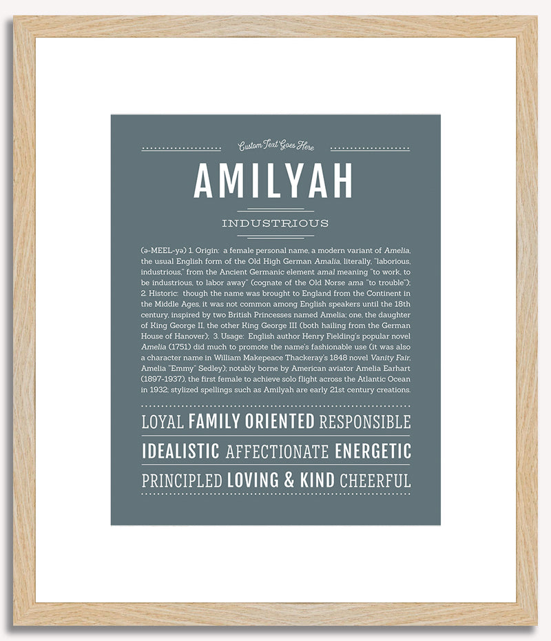 Amilyah | Name Art Print