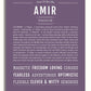 Frame Options | Deep Purple | No Frame