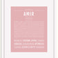 Frame Options | Dusty Rose | White Frame, Matted