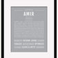 Frame Options | Light Gray | Black Frame, Matted