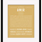 Frame Options | Matte Gold | Black Frame, Matted