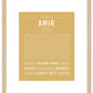 Frame Options | Matte Gold | Maple Frame, Matted