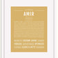 Frame Options | Matte Gold | White Frame, Matted