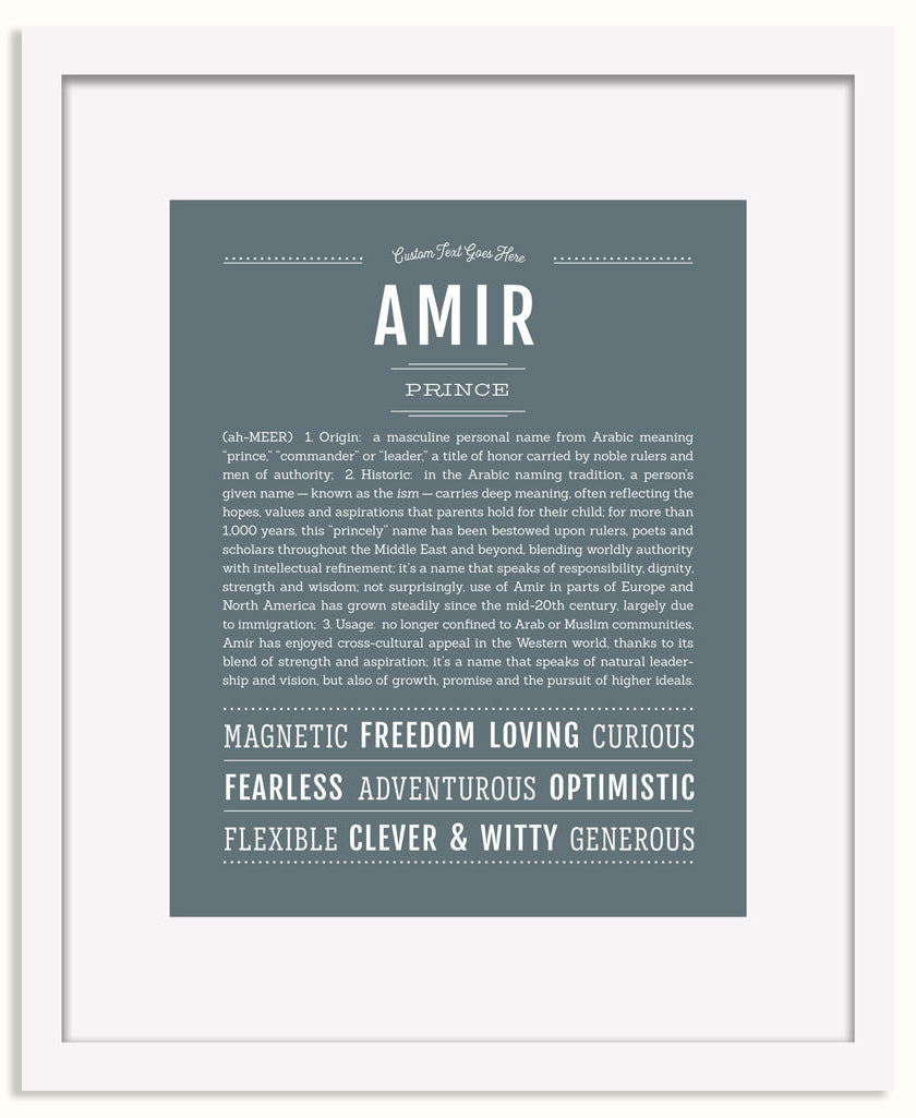 Frame Options | Night Rendezvous | White Frame, Matted