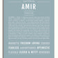 Frame Options | Powder Blue | No Frame