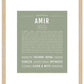 Frame Options | Sage | Maple Frame, Matted