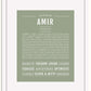 Frame Options | Sage | White Frame, Matted