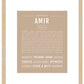 Frame Options | Tan | Maple Frame, Matted