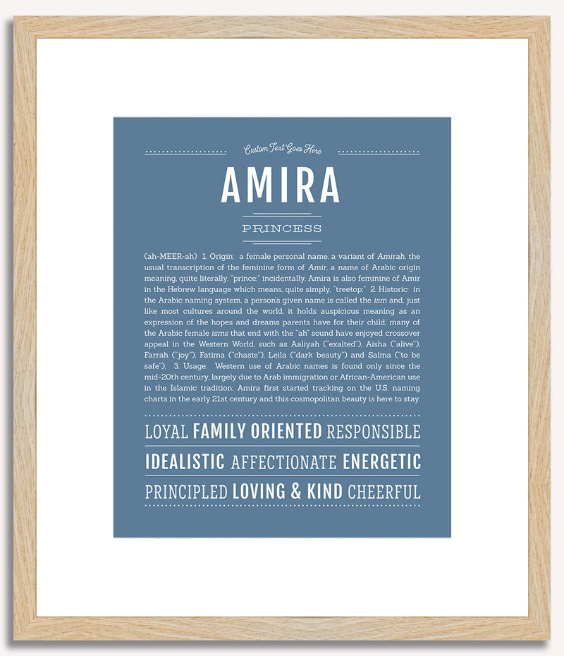 Amira | Name Art Print