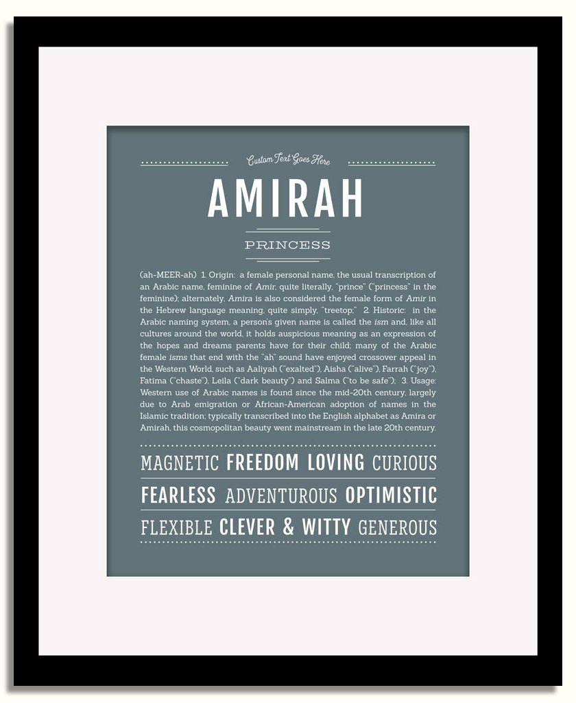 Frame Options | Night Rendezvous | Black Frame, Matted