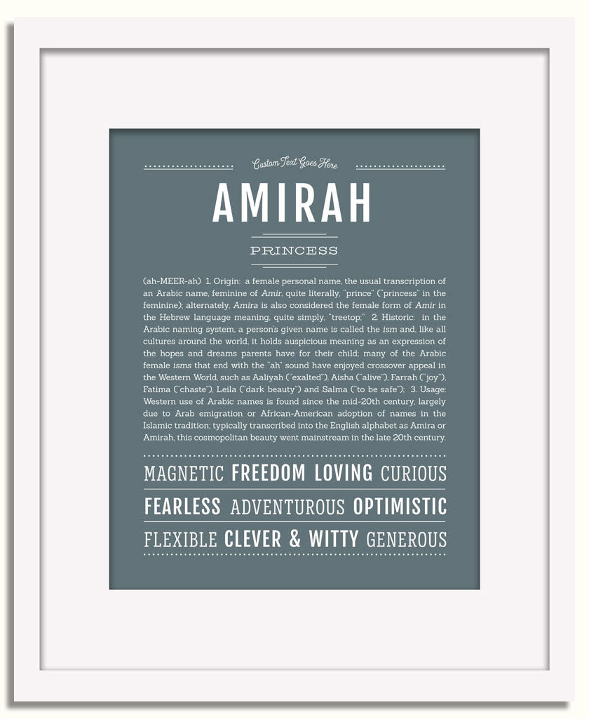 Frame Options | Night Rendezvous | White Frame, Matted