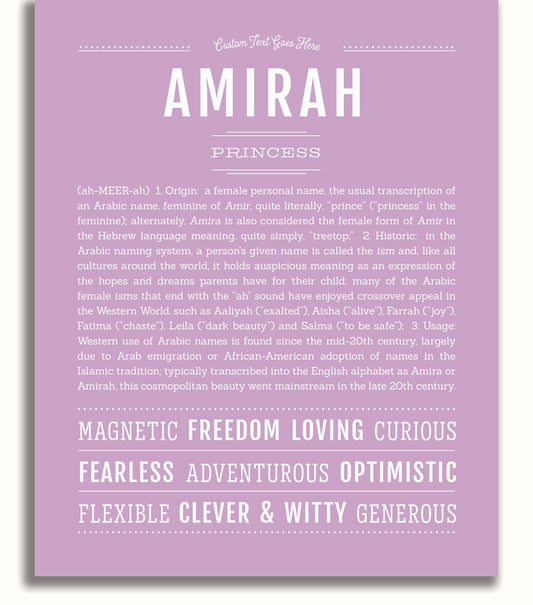 Frame Options | Lilac | No Frame