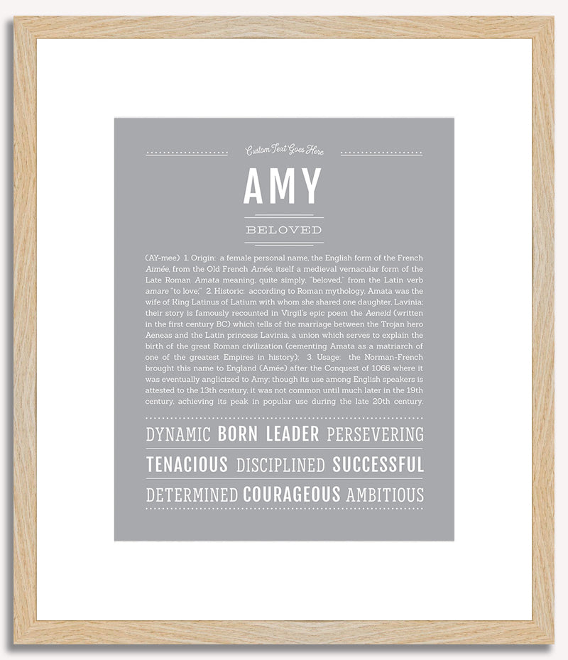 Amy | Name Art Print