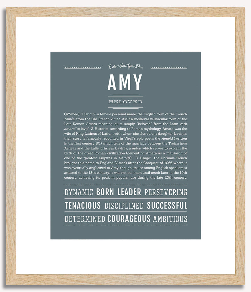 Amy | Name Art Print