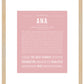 Frame Options | Dusty Rose | Maple Frame, Matted