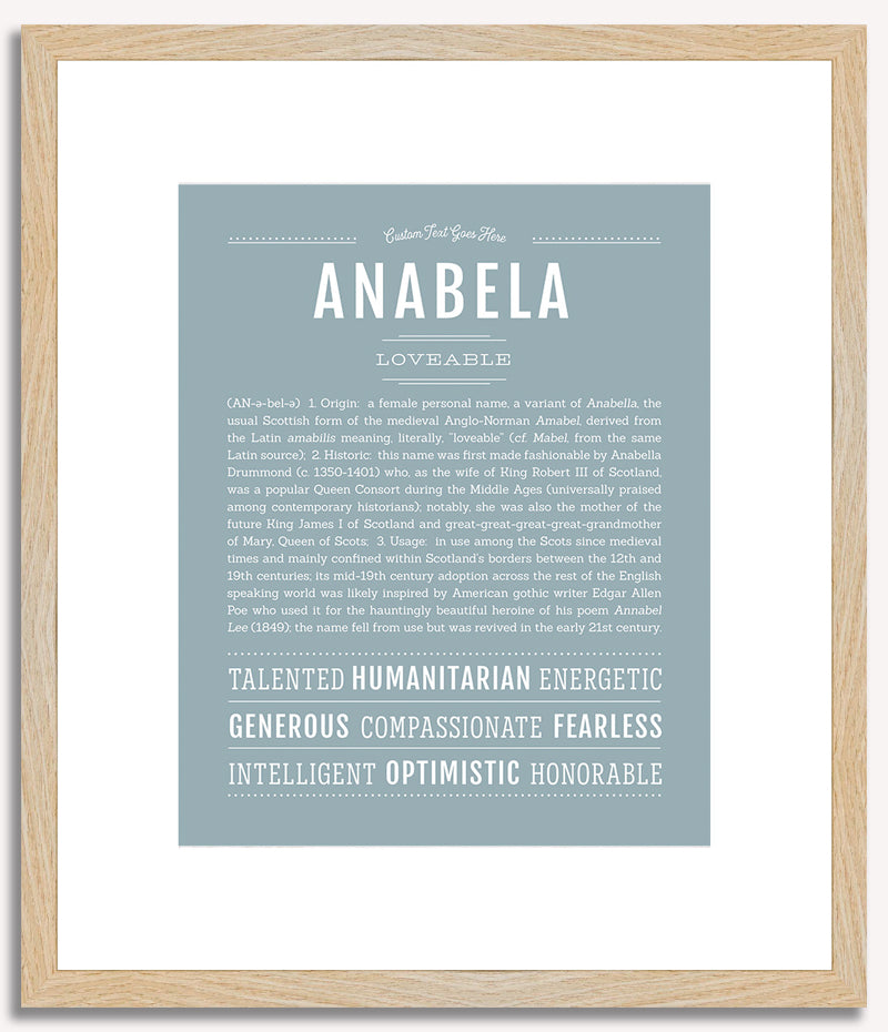 Anabela | Name Art Print