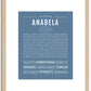 Anabela | Name Art Print