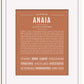 Frame Options | Terra Cotta | White Frame, Matted