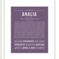 Frame Options | Deep Purple | Black Frame, Matted