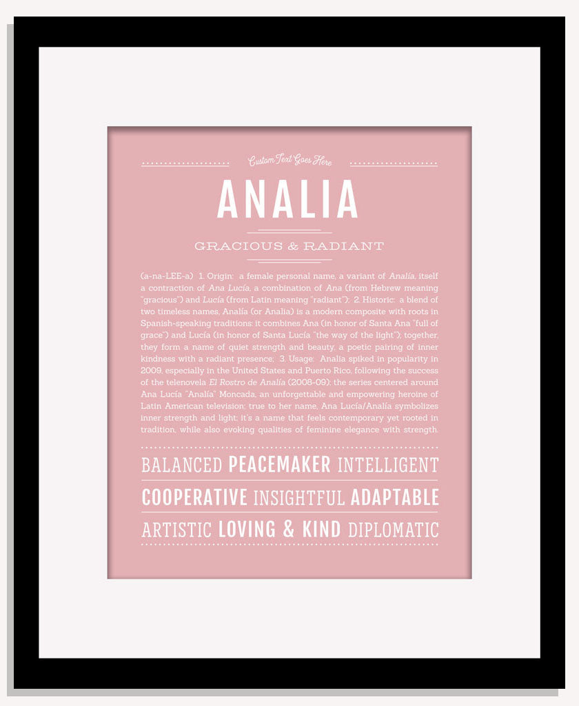 Frame Options | Dusty Rose | Maple Frame, Matted