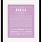 Frame Options | Lilac | Maple Frame, Matted
