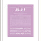 Frame Options | Lilac | Black Frame, Matted