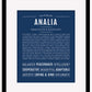 Frame Options | Midnight Blue | Maple Frame, Matted