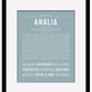 Frame Options | Powder Blue | Maple Frame, Matted