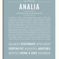 Frame Options | Powder Blue | White Frame, Matted