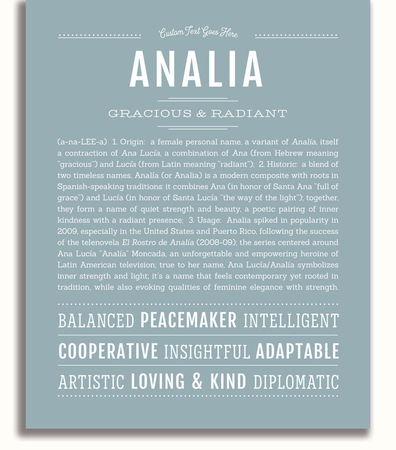 Frame Options | Powder Blue | White Frame, Matted