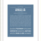 Frame Options | Steele Blue | Black Frame, Matted