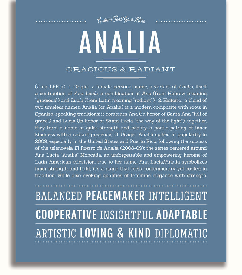 Frame Options | Steele Blue | White Frame, Matted