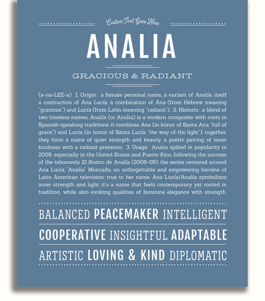 Frame Options | Steele Blue | White Frame, Matted